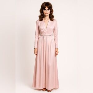 🔥🔥🔥Vintage/Authentic  1970’s Exquisitely Handmade Maxi Dress